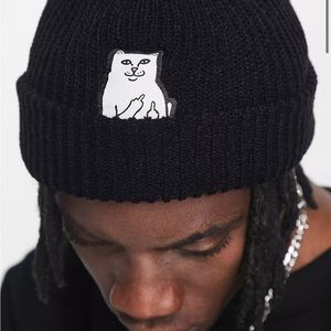 RIPNDIP Lord Nermal beanie in black